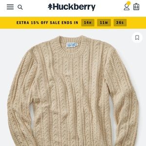 Huckberry Seawool Men’s Sweater